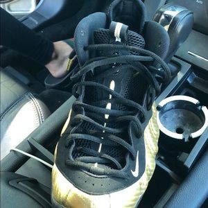 Gold/ Black Foamposite Pro